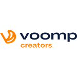 Logo da empresa Voomp Creators, mais uma empresa que faz parte do grupo Cogna Educação